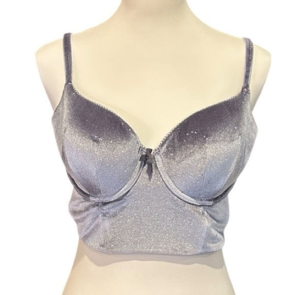 Victoria’s Secret Body By Victoria Lined Demi Velvet Sparkle
Bra Bustier 36D - Picture 8 of 11